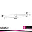 ZAIN,INDWALL, LED8W, L60CM, IP44