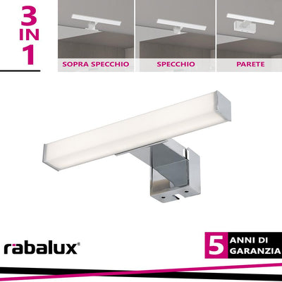 OLIRO,INDWALL, LED4W, L20CM, CHROME