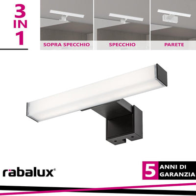 OLIRO,INDWALL, LED4W, L20CM, BLACK
