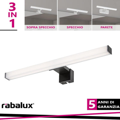 OLIRO,INDWALL, LED 6W L40CM, BLACK
