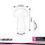 MIREO,INDTABLE, LED1,5W, H20CM, BLACK