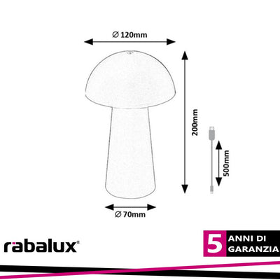MIREO,INDTABLE, LED1,5W, H20CM, WHITE