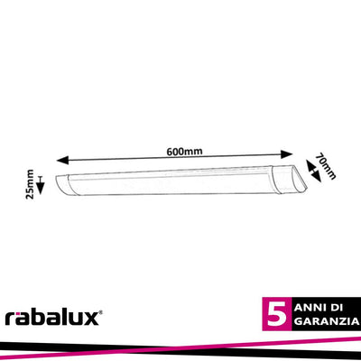 BATTEN LIGHT2, 18W 60CM 4000K  1800LM