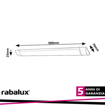 BATTEN LIGHT2, 24W 90CM 4000K  2400LM