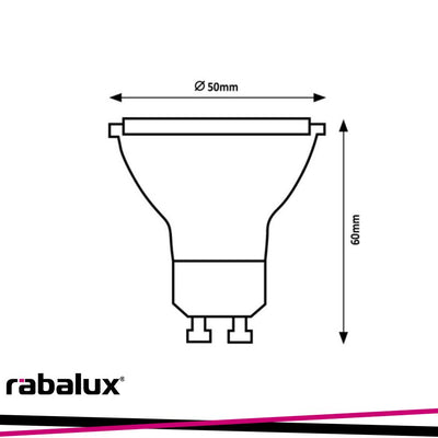 SMD LED, GU10, 7W, 1000LM, 4000K