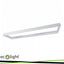 COVER FRAME 1200X300X58H MM    ALLUMINIO BIANCO