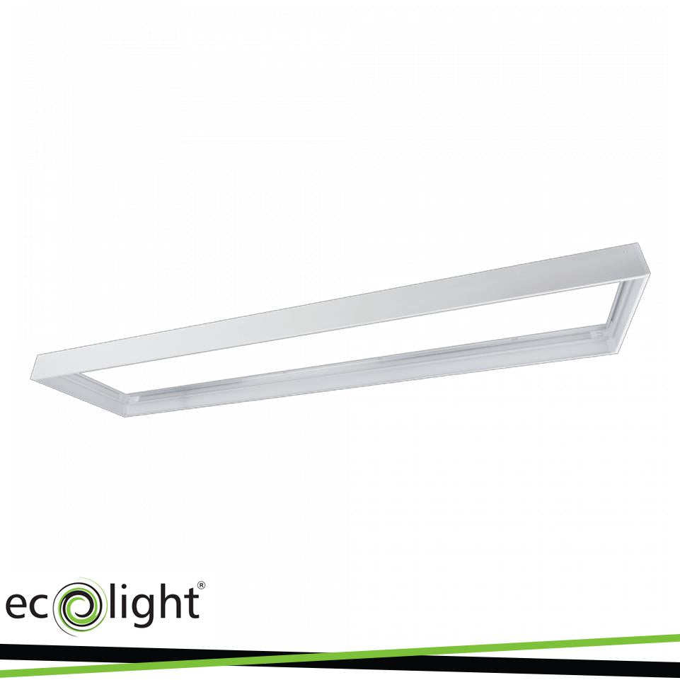 COVER FRAME 1200X300X58H MM    ALLUMINIO BIANCO
