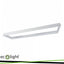 COVER FRAME 1200X300X58H MM    ALLUMINIO BIANCO