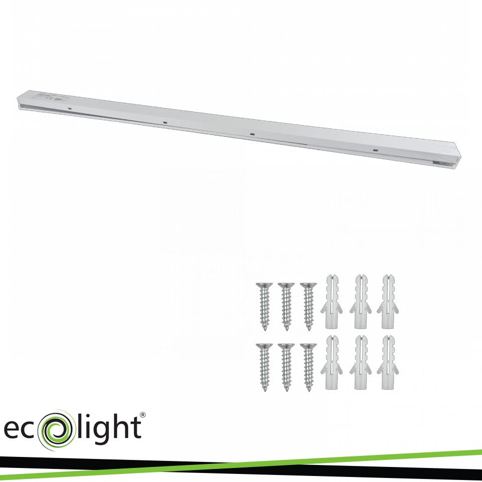 COVER FRAME 1200X300X58H MM    ALLUMINIO BIANCO