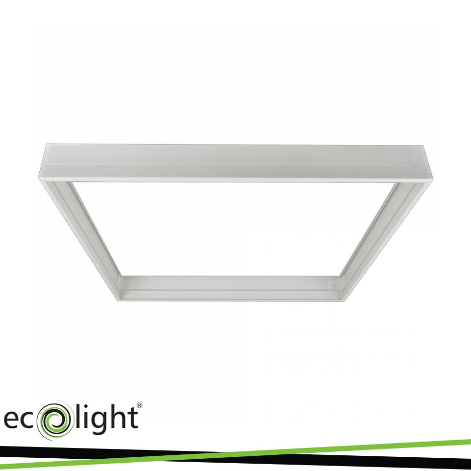 CORNICE FRAME 600X600X65H MM   PVC BIANCO