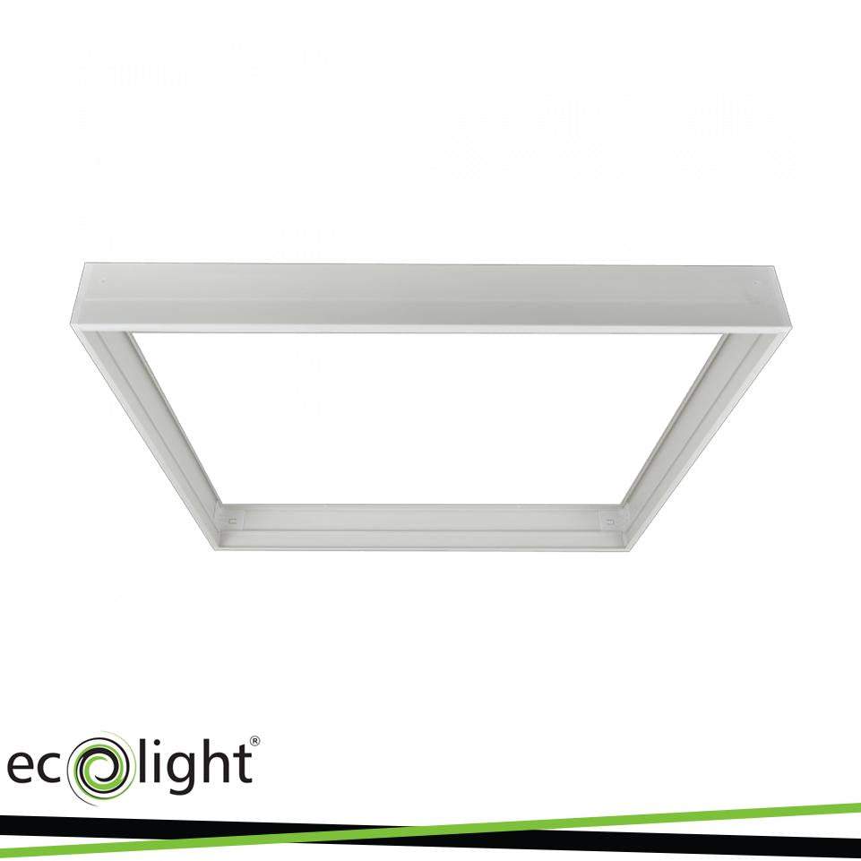 CORNICE FRAME 600X600X65H MM   PVC BIANCO