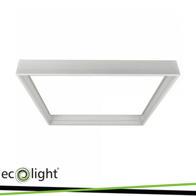 CORNICE FRAME 600X600X65H MM   PVC BIANCO
