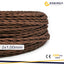 TRECCIA SETA 2X1,00MM MARRONE  GB