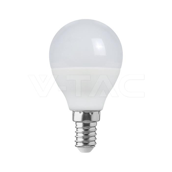LED LAMPADINA 6.5W E14 P45 3000K