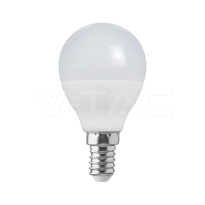 LED LAMPADINA 6.5W E14 P45 4000K