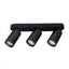 YORLI,IND.SPOT, 3XGU10, L35CM  BLACK