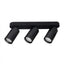 YORLI,IND.SPOT, 3XGU10, L35CM  BLACK