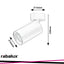 YORLI,IND.SPOT, 1XGU10 WHITE