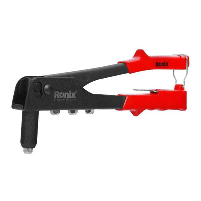RIVETTATRICE MANUALE IN ACCIAIO 4 INSERTI DA 2,4/4,8MM