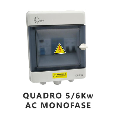 QUADRO AC MONOFASE 5-6KW