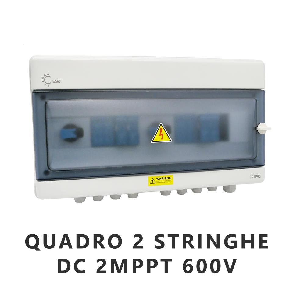 QUADRO 2 STRINGHE DC 2MPPT 600V