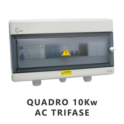 QUADRO AC TRIFASE 10KW