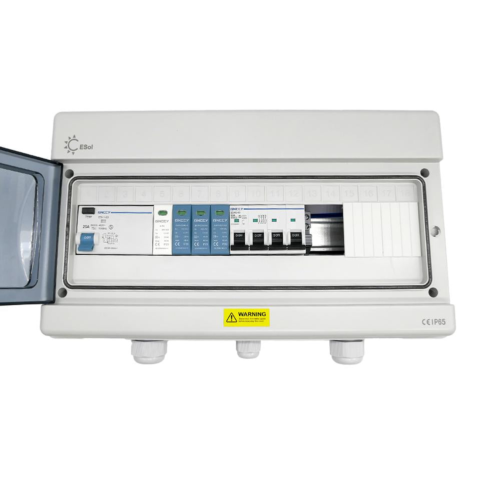 QUADRO AC TRIFASE 10KW