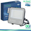 50W LED PROIETTORE SLIM CREE CHIP CORPO NERO GRIGIO 6500K 135LM/W