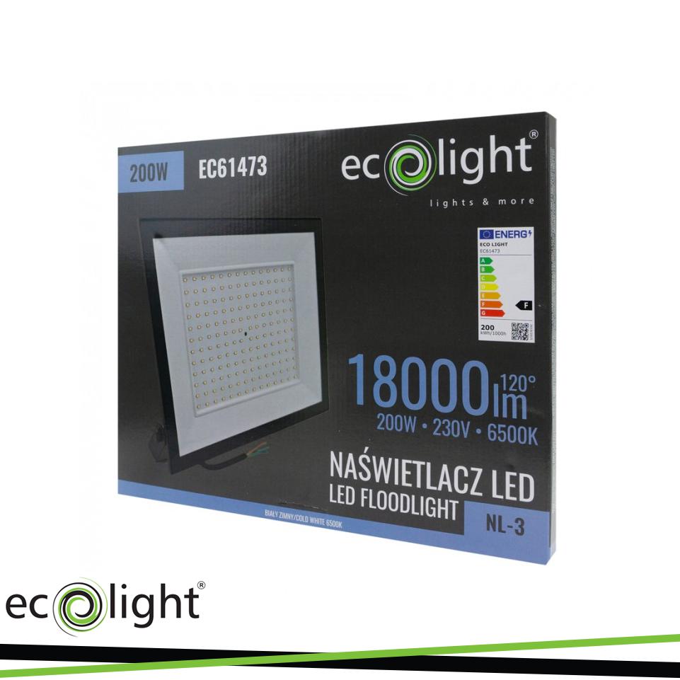 PROIETTORE LED NL-3 200W 6500K 90LM/W IP65