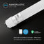 TUBO LED CHIP CREE T8 120CM 18W G13 IN NANOPLASTICA RUOTABILE 3000K
