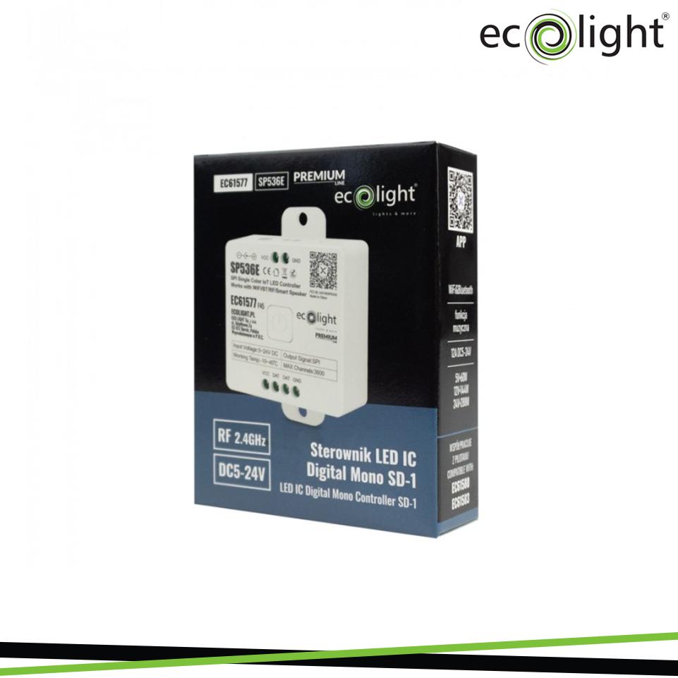 DRIVER LED IC DIGITALE MONO SD-1 WIFI/BLUET/RF 12A 12V-24V
