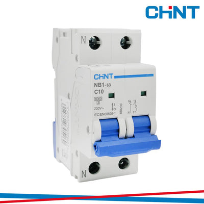 NB1-63/C10-1PN-6 -INT MT 1P+N  10A CURVA C 6KA 2M