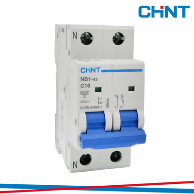 NB1-63/C16-1PN-6 -INT MT 1P+N  16A CURVA C 6KA 2M