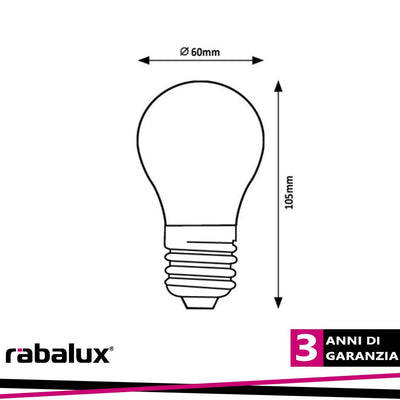 FIL. LED, E27 A60,12W, 1521LM,3000K,DIMM