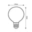 FIL. LED, E27 A60,12W, 1521LM,4000K,DIMM