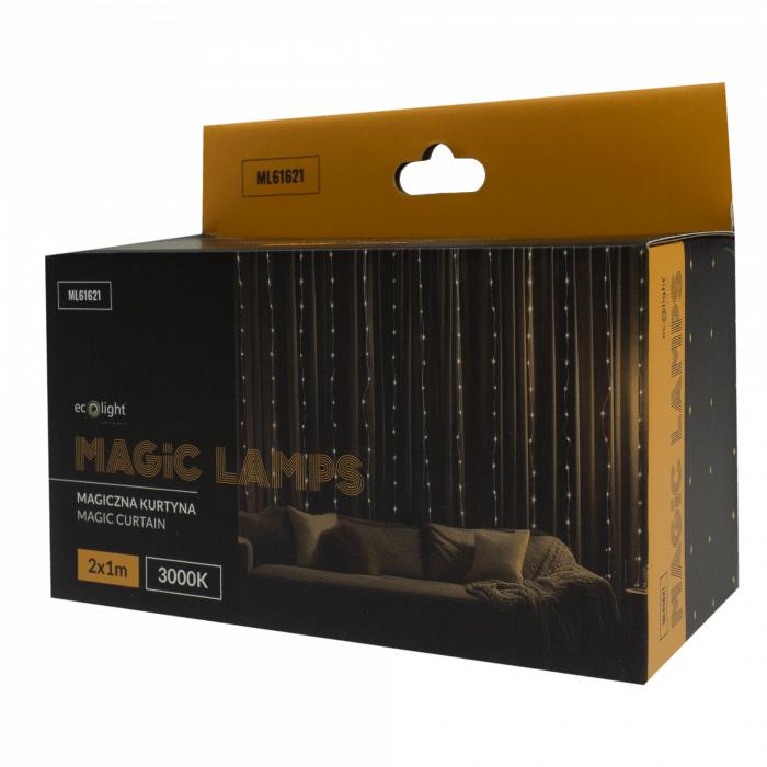 TENDA MAGICA 200LED 2M*1M 3000K,DC5V