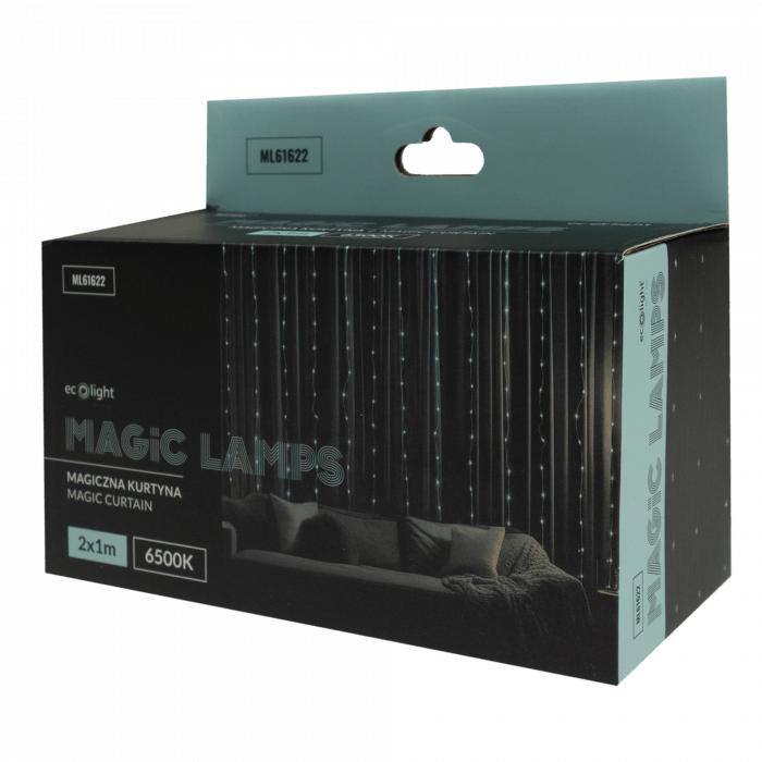 TENDA MAGICA 200LED 2M*1M 6500K DC5V