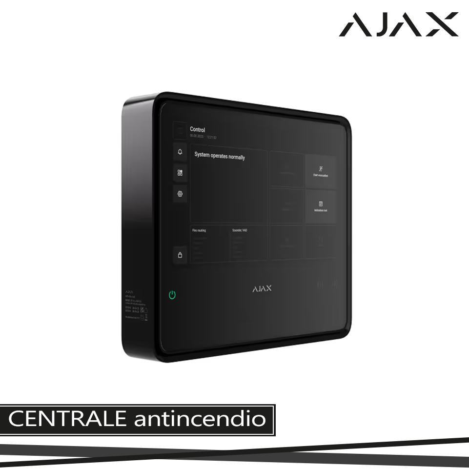 AJAX EN54 FIRE HUB (8EU) ASP BLACK