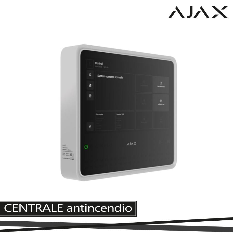 AJAX EN54 FIRE HUB (8EU) ASP WHITE