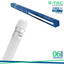 LED TUBO CREE CHIP 60CM 9W G13 NANO THERMOPLASTICA 3000K