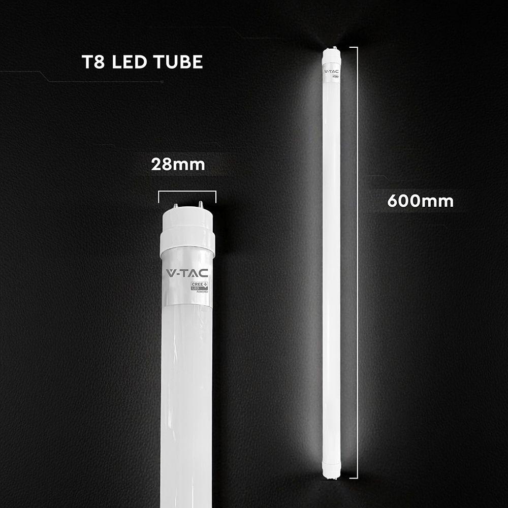 LED TUBO CREE CHIP 60CM 9W G13 NANO THERMOPLASTICA 3000K