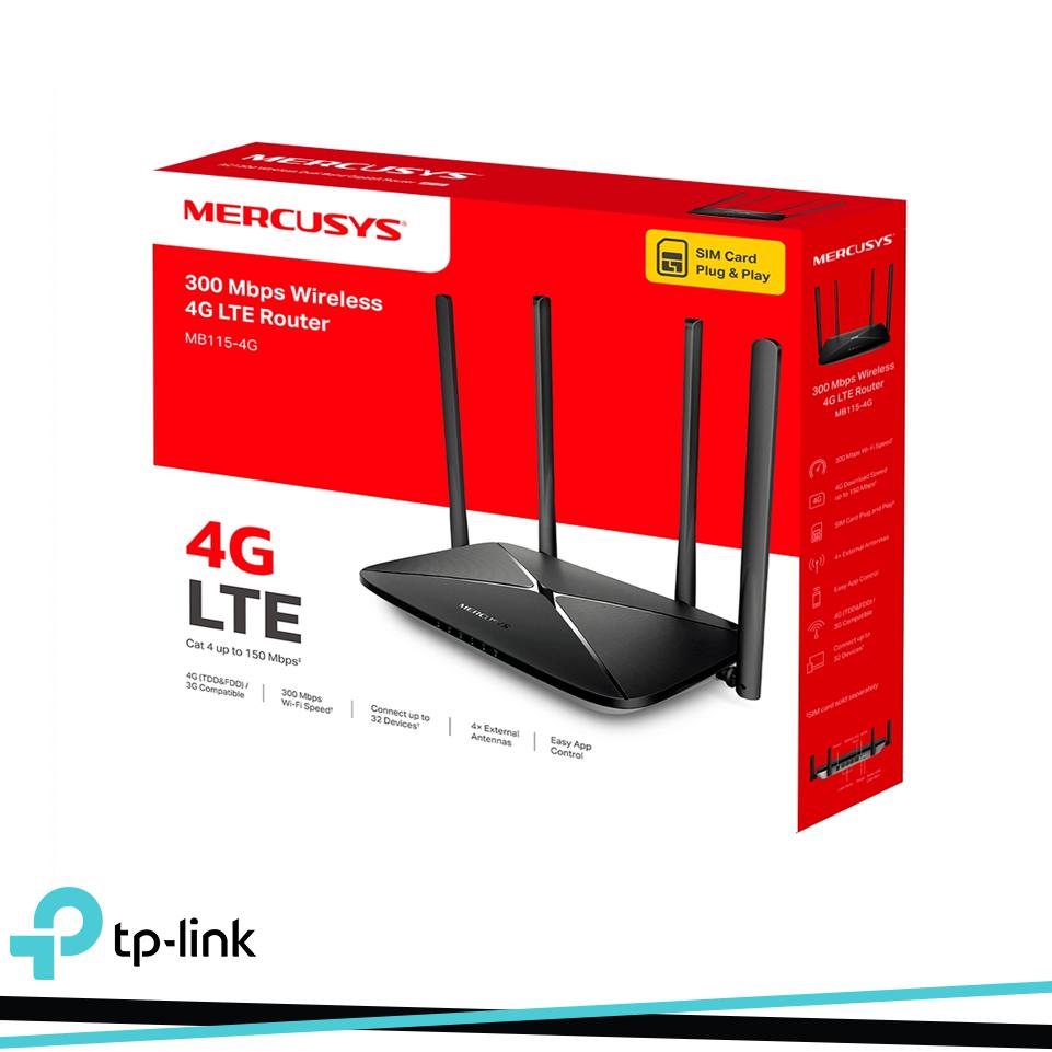 N300 WI-FI 4G LTE ROUTER MODEM 300MBPS AT 2.4 GHZ