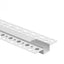 PROFILO BIANCO DA INCASSO GP02 + COVER OPALE 2MT