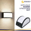 APPLIQUE SHARK IP54 E27 NERO