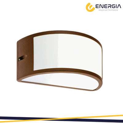 APPLIQUE SHARK IP54 E27 CORTEN