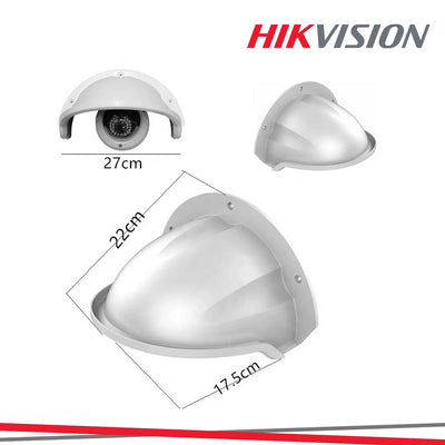 PARAPIOGGIA PER TELECAMERA A  CUPOLA DA ESTERNO