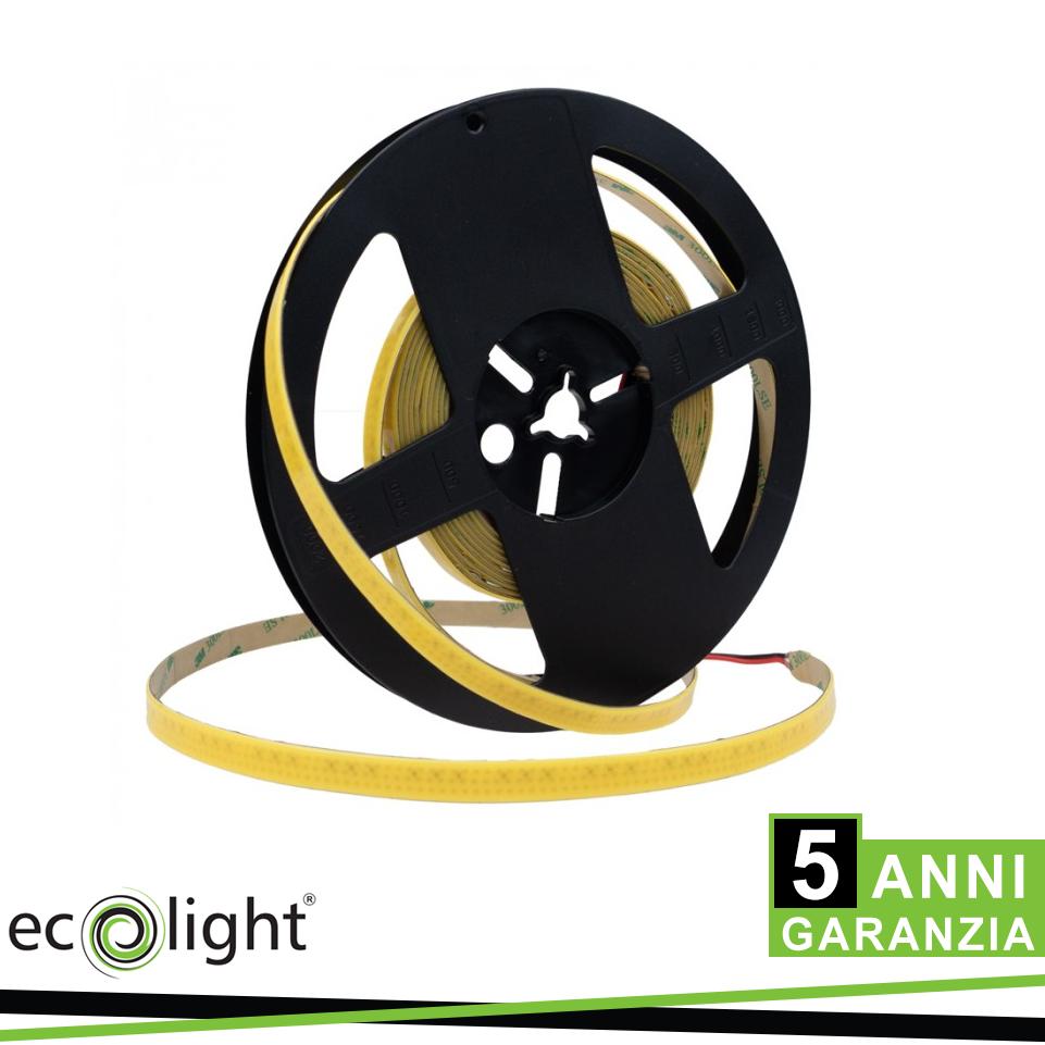STRISCIA LED 24V FULL COB 1152 6000K 14W 1750LM/M IP20 5MT