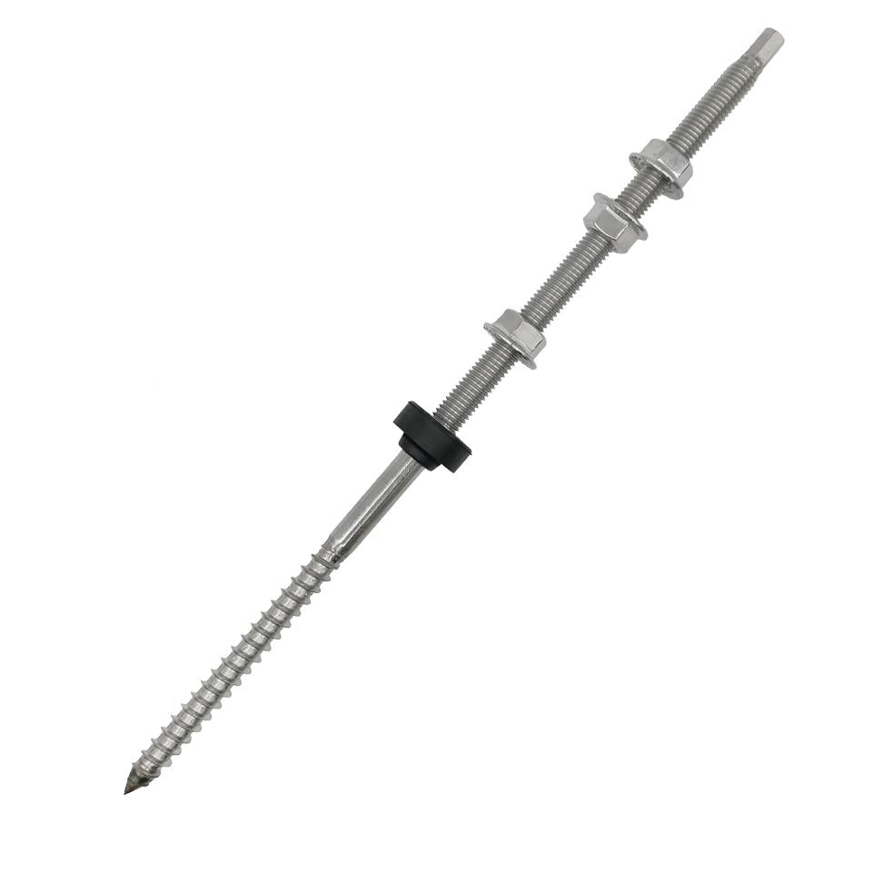 VITE DOPPIO FILETTO PRE-ASSEMBLATA M10X300 ACCIAIO INOX
