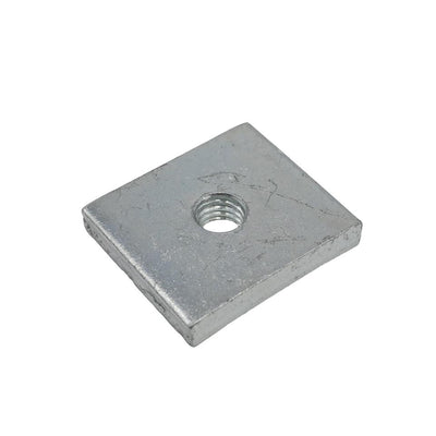 PIASTRINA M8 IN ACCIAIO PER    MORSETTI SEMPLICI