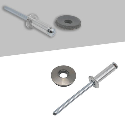 RIVETTO IN ALLUMINIO           CON GUARNIZIONE IN EPDM